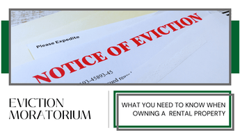 Eviction Moratorium - What You Need to Know When Owning a California Rental Property